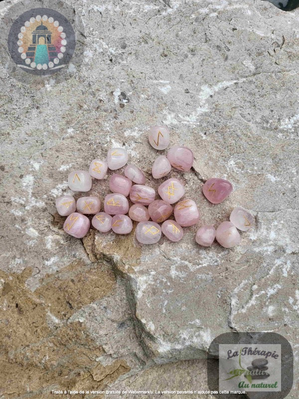 Runes Quartz Rose - divination