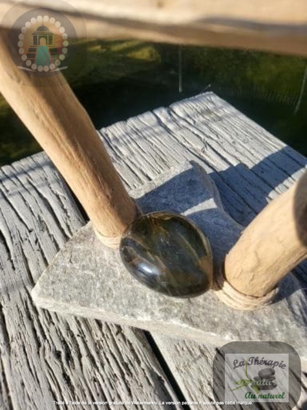 Pierre roulée Labradorite - 5 cm - Protection énergie - intuition - Pierre des thérapeutes